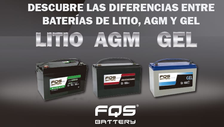 baterias de LÍTIO vs baterias AGM vs baterias GEL