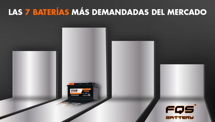 Las 7 baterías más demandadas del mercado
