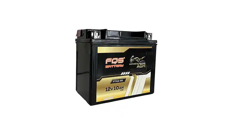 FTX12-BS. Batería Moto AGM 12v 10Ah 180A CCA + I