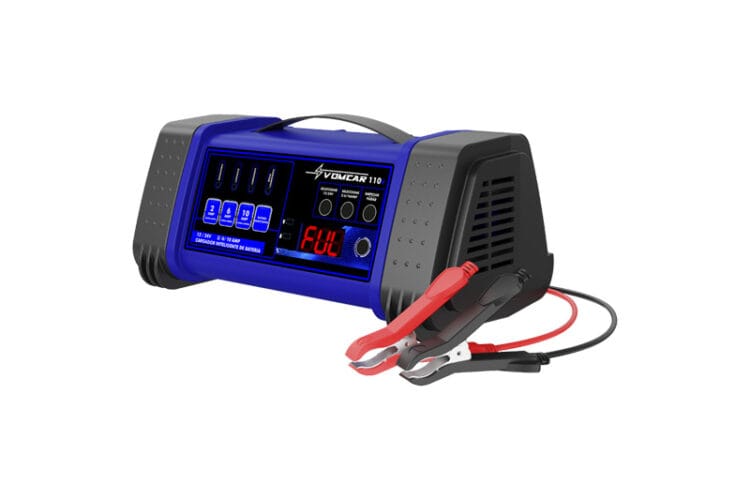 CARGADOR ALTA FRECUENCIA 12/24V 10 AMP 110V de la marca VOMCAR