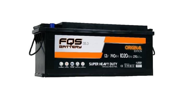 Batería FQS135.1 de la gama Original para Vehículo Pesado de la marca FQS Battery.