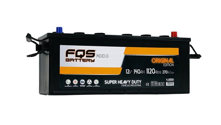 Batería FQS140JD.0 de la gama Original para Vehículo Pesado de la marca FQS Battery.