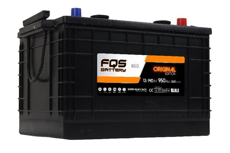 Batería FQS165.0 de la gama Original para Vehículo Pesado de la marca FQS Battery.