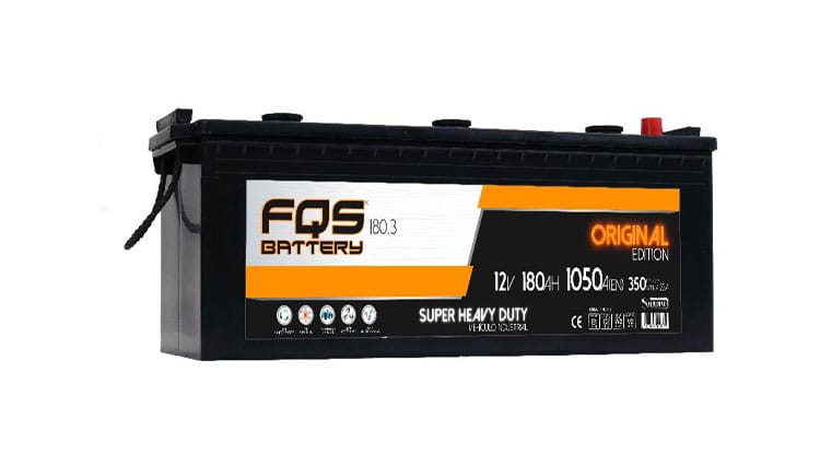 Batería FQS180.3 de la gama Original para Vehículo Pesado de la marca FQS Battery.