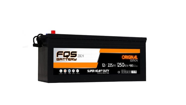 Batería FQS230.4 de la gama Original para Vehículo Pesado de la marca FQS Battery.