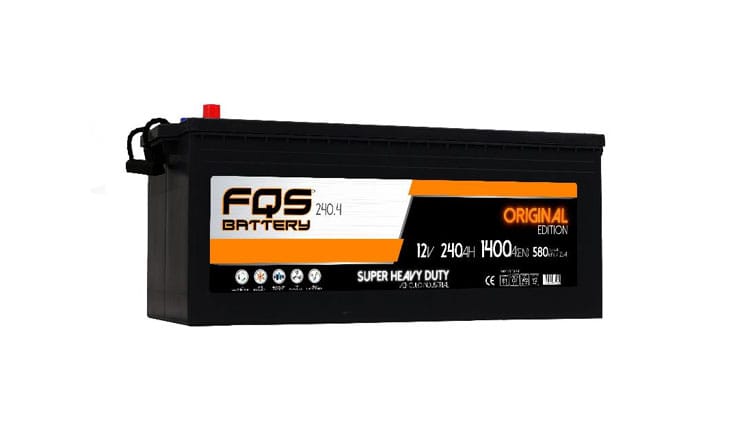Batería FQS240.4 de la gama Original para Vehículo Pesado de la marca FQS Battery.
