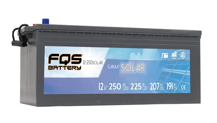 Batería FQ12-250SOLAR de la gama Solar de FQS Battery,