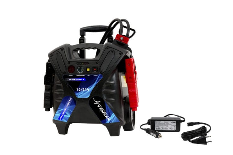 ARRANCADOR PROFESIONAL CON RUEDAS PARA CAMIÓN DE LA MARCA VOMCAR.