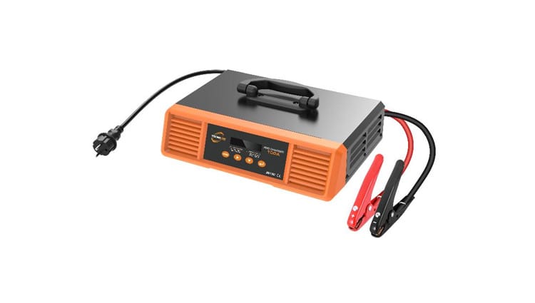 28100. CARGADOR/ESTABILIZADOR CON TECNOLOGÍA INVERTER Y 5 FUNCIONES.