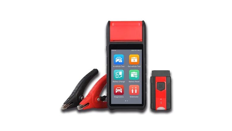 comprobador de sistemas eléctricos y baterías BT608