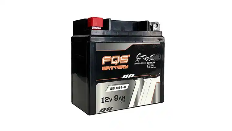 Batería FQS GELBB9-B de la gama BIKE ORIGINAL de FQS BATTERY Batería Moto GEL 12v 9Ah 120A CCA + I