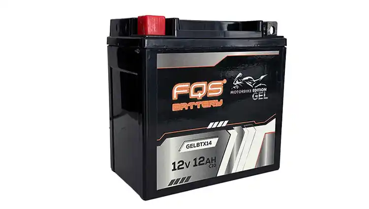 Batería FQS GELBTX14 de la gama Motorbike Gel de FQS Battery.