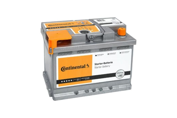 Batería Continental LB2 12V 60Ah 580A EN + D