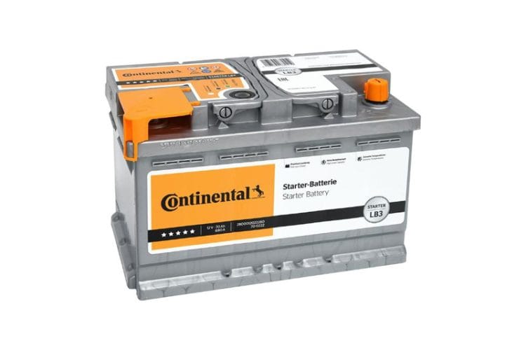Batería Continental LB3 12V 70Ah 680A EN + D