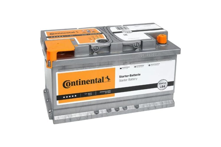 Batería Continental LB4 12V 85Ah 760A EN + D