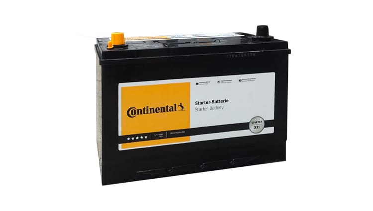 BATERIA CONTINENTAL D31 12V 91AH 750A EN +I