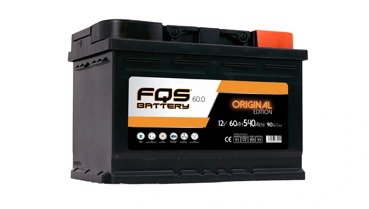Batería FQS60.0 de FQS BATTERY Batería de Arranque – L2 12v 60Ah 540A En + D