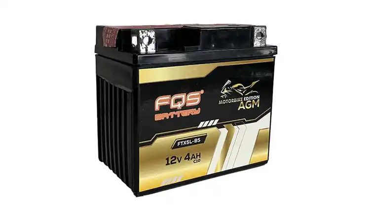 Batería FTX5L-BS de FQS BATTERY de la gama Motorbike AGM Edition