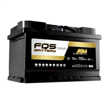 Imagen de la categoría AGM de baterías para turismo de FQS Battery.