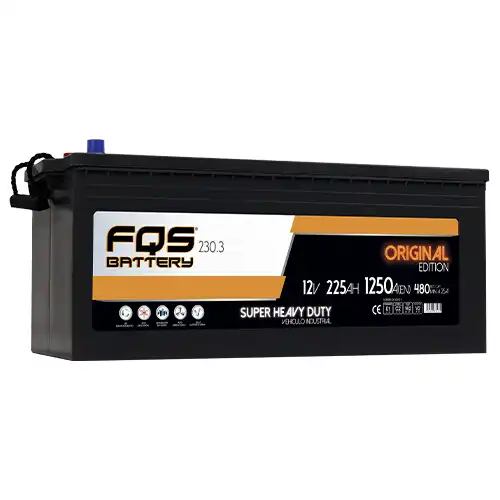 Imagen de la categoría de baterías de la gama Original para vehículo industrial de de FQS Battery.