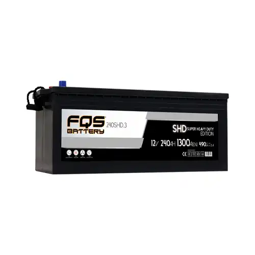 Imagen de la categoría SHD de baterías para vehículo industrial de FQS Battery.