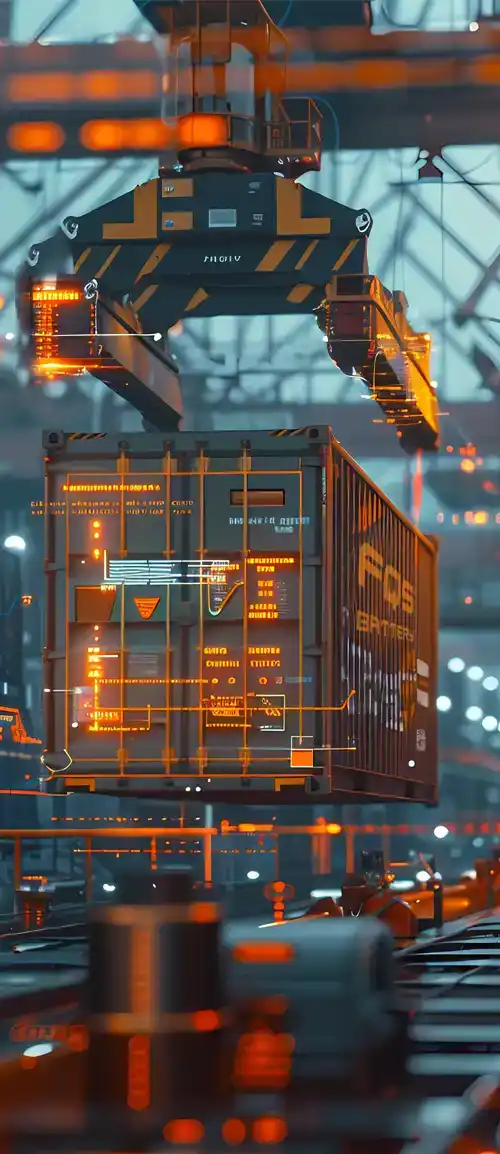 Imagen de la página de baterías para industria de FQS BATTERY