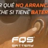 ¿Por qué no arranca el coche sin batería?