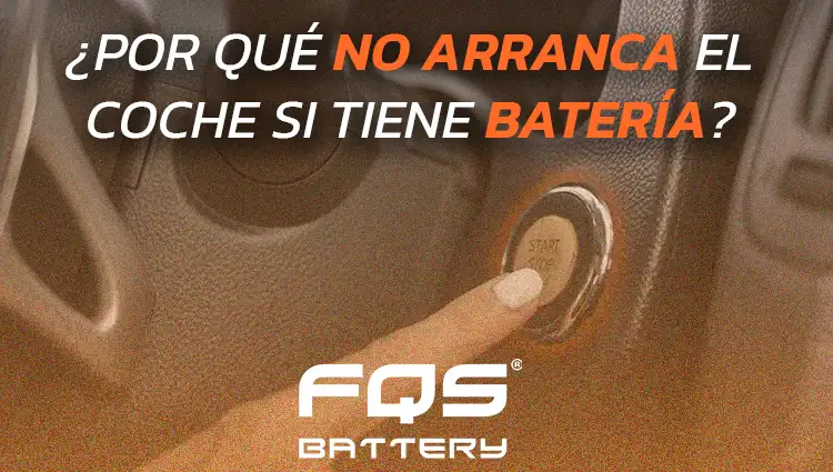 ¿Por qué no arranca el coche sin batería?