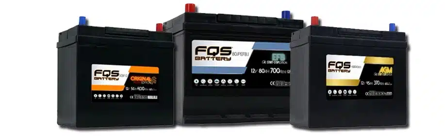 Baterías JIS de marca FQS Battery