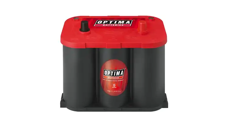 OPTIMA RTS4.2 de la gama RED TOP comercializada por FQS Battery - Batería Optima Agm Dual 12V 50Ah 815A En + D