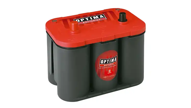OPTIMA RTS4.2 de la gama RED TOP comercializada por FQS Battery - Batería Optima Agm Dual 12V 50Ah 815A En + I