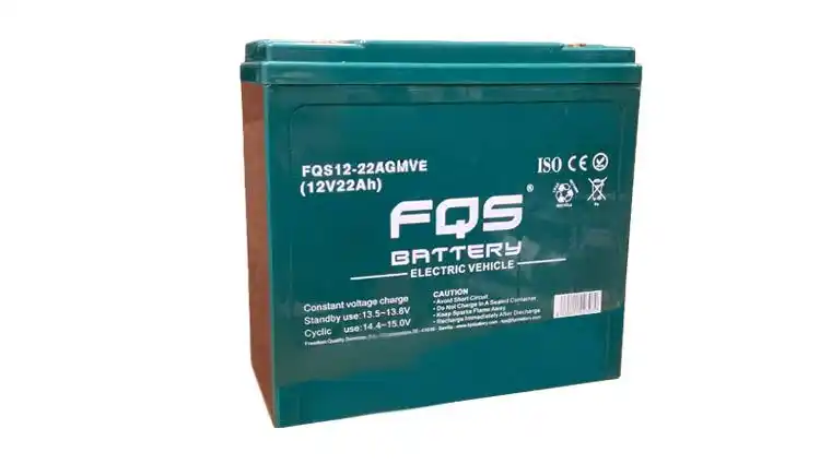 Batería FQS12-22AGMVE para vehículo eléctrico.